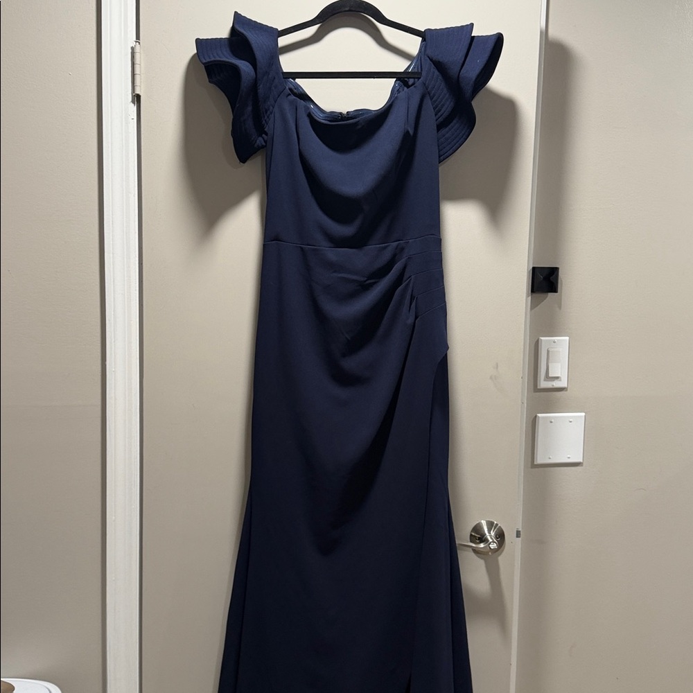 Xscape Midnight Blue formal Dress